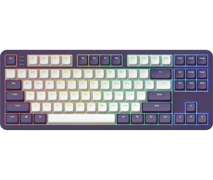 Dark Project ALU87A Violet Gaming KeyBoard TECHSWAP