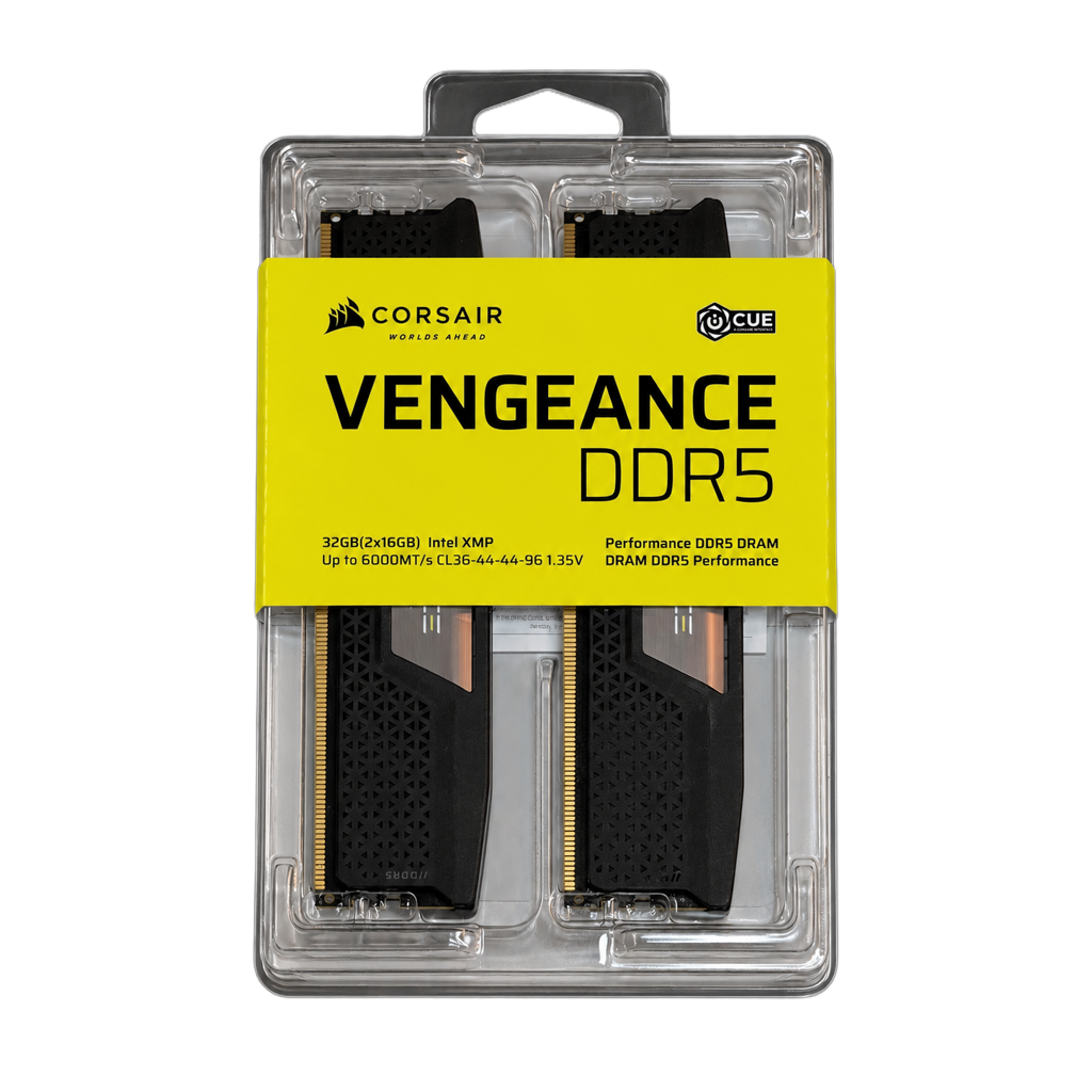 CORSAIR VENGEANCE DDR5 / 32GB (2x16GB) / 6000MHz / CL36 RAM CORSAIR VENGEANCE