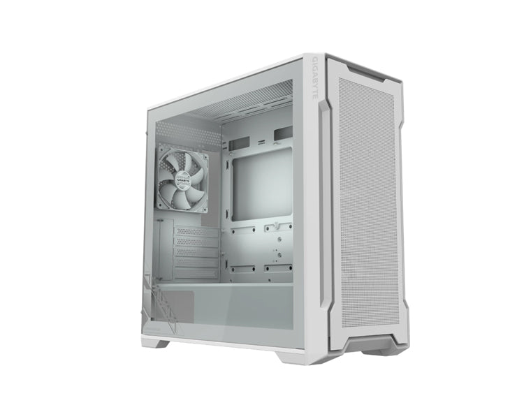 Gigabyte C102GI GLASS 2x120mm Fans Mid Tower White
