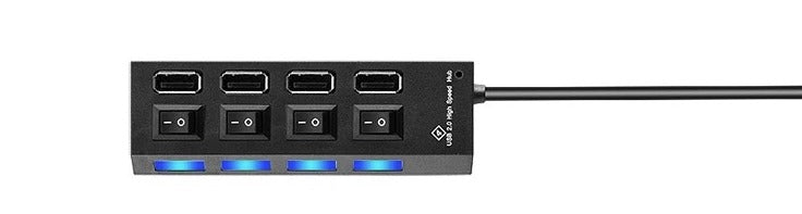 USB კერა 4 USB 3.0 პორტით