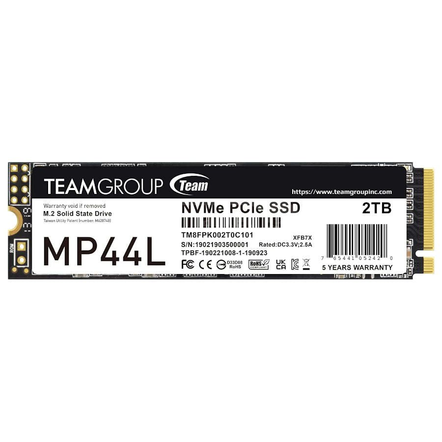 SSD Team-Group T-FORCE MP44 2TB M.2 PCIe (4.0) Team-Group