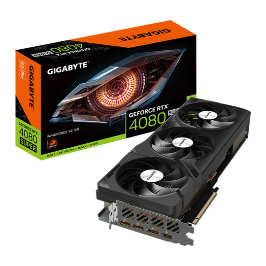 NVIDIA GeForce RTX 4080 SUPER – GIGABYTE WindForce GAMING VIDEOCARD (16 GB GDDR7) Gigabyte