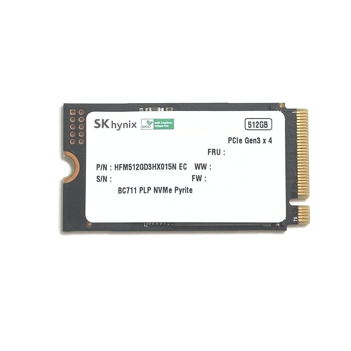 SK HYNIX BC711 512GB NVMe M.2 SSD SK HYNIX