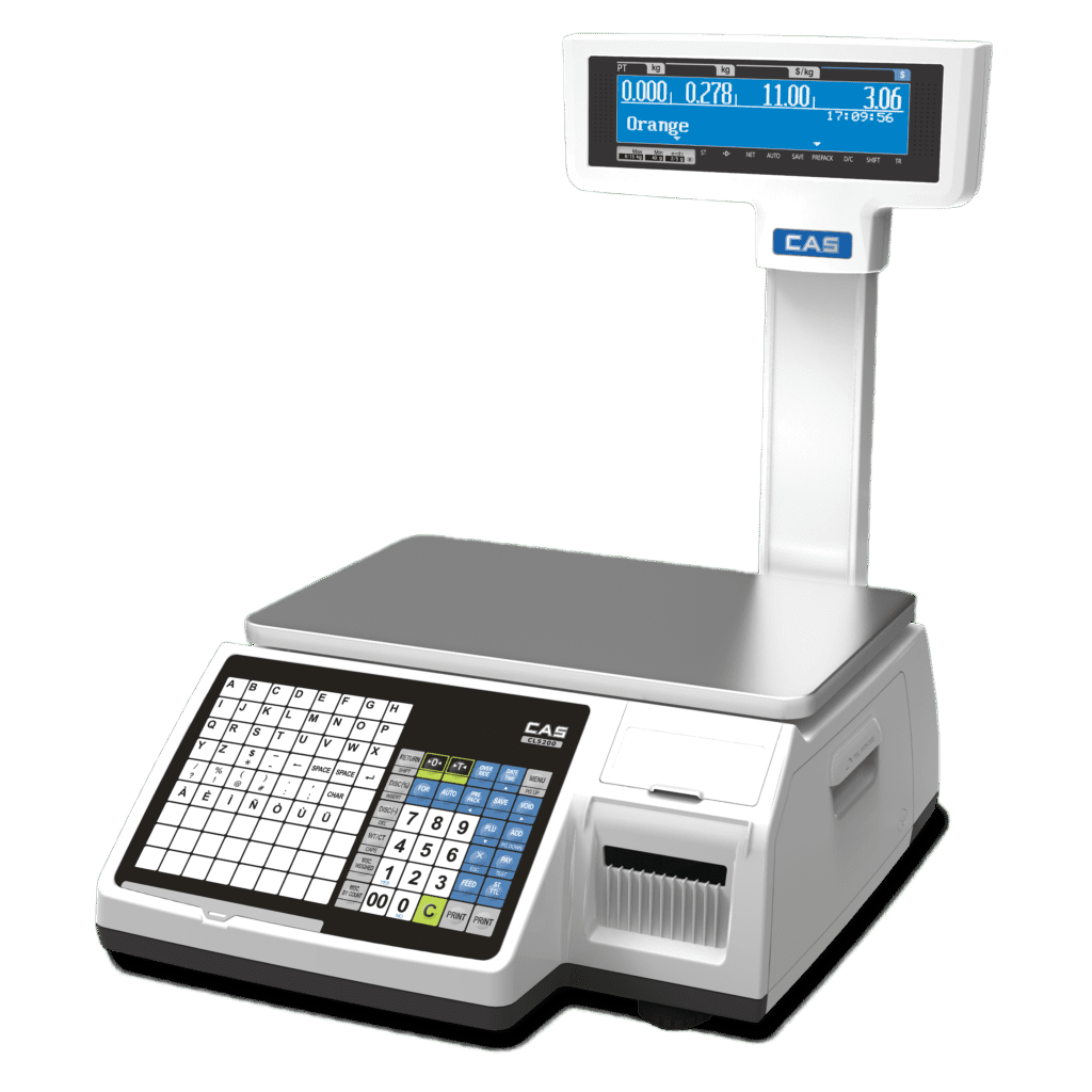 CAS CL5200 / CL-5500  Label Printing Scale TECHSWAP