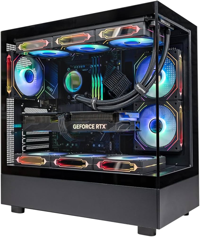 GAMING PC / I5-12400 / 32GB DDR5 RGB / GIGABYTE B760 / 750W / 360MM AIO GIGABYTE