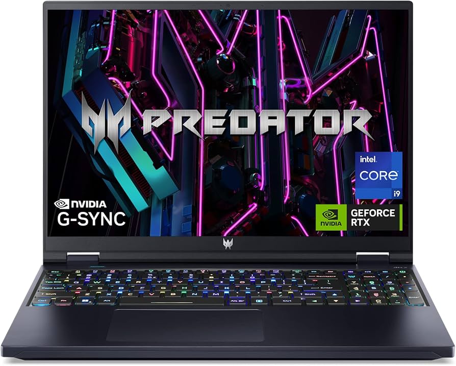 Acer Predator Helios 16 |i9-13900HX| RTX 4080 12GB | 240Hz Gaming Laptop Acer