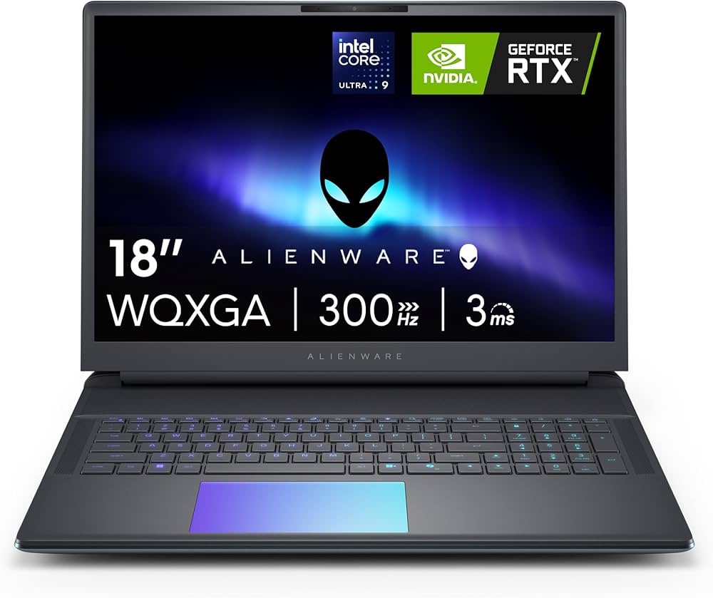 DELL Alienware 18 / Ultra 9 275HX / RTX 5080 / 32GB DDR5 / 18" 2.5K 300Hz Gaming Laptop Dell