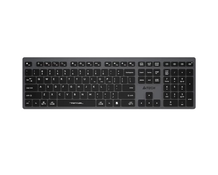 A4tech Fstyler FBX50C Bluetooch &amp; Wireless Keyboard EN/RU Grey