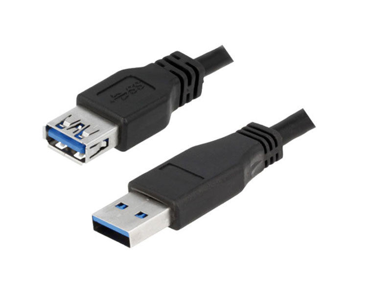 Logilink CU0041 USB Cable USB 3.0 AM to AF black 1M