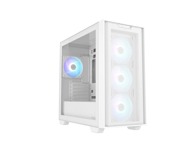 Asus A21 Plus 4x120mm ARGB Fans Mini Tower White - 90DC00H3-B19010