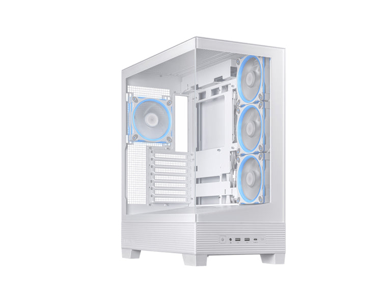Asus A31 PLUS 4x120mm ARGB Fans Mid Tower White - 90DC00R3-B19000