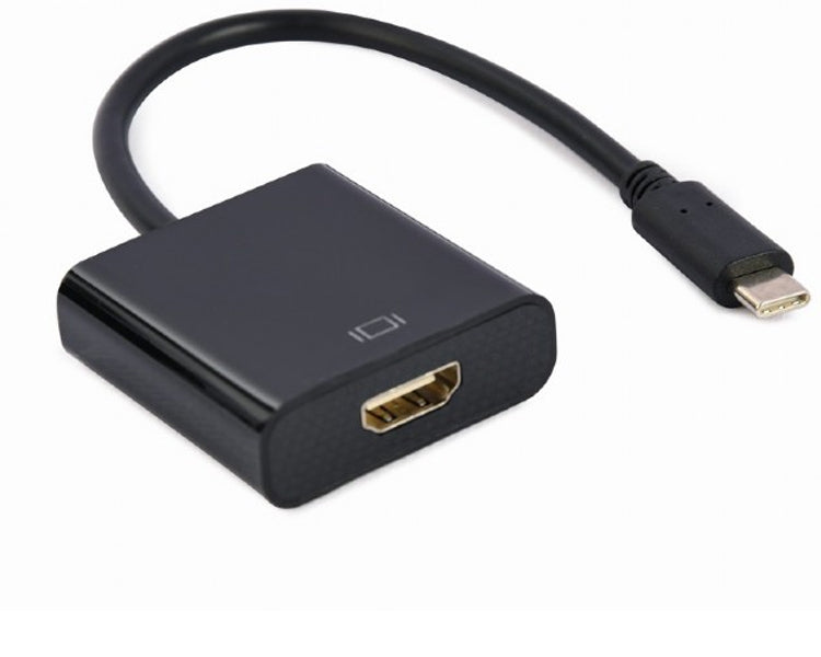 Gembird A-CM-HDMIF-04 USB Type-C to HDMI adapter 4K/60Hz 15cm Black
