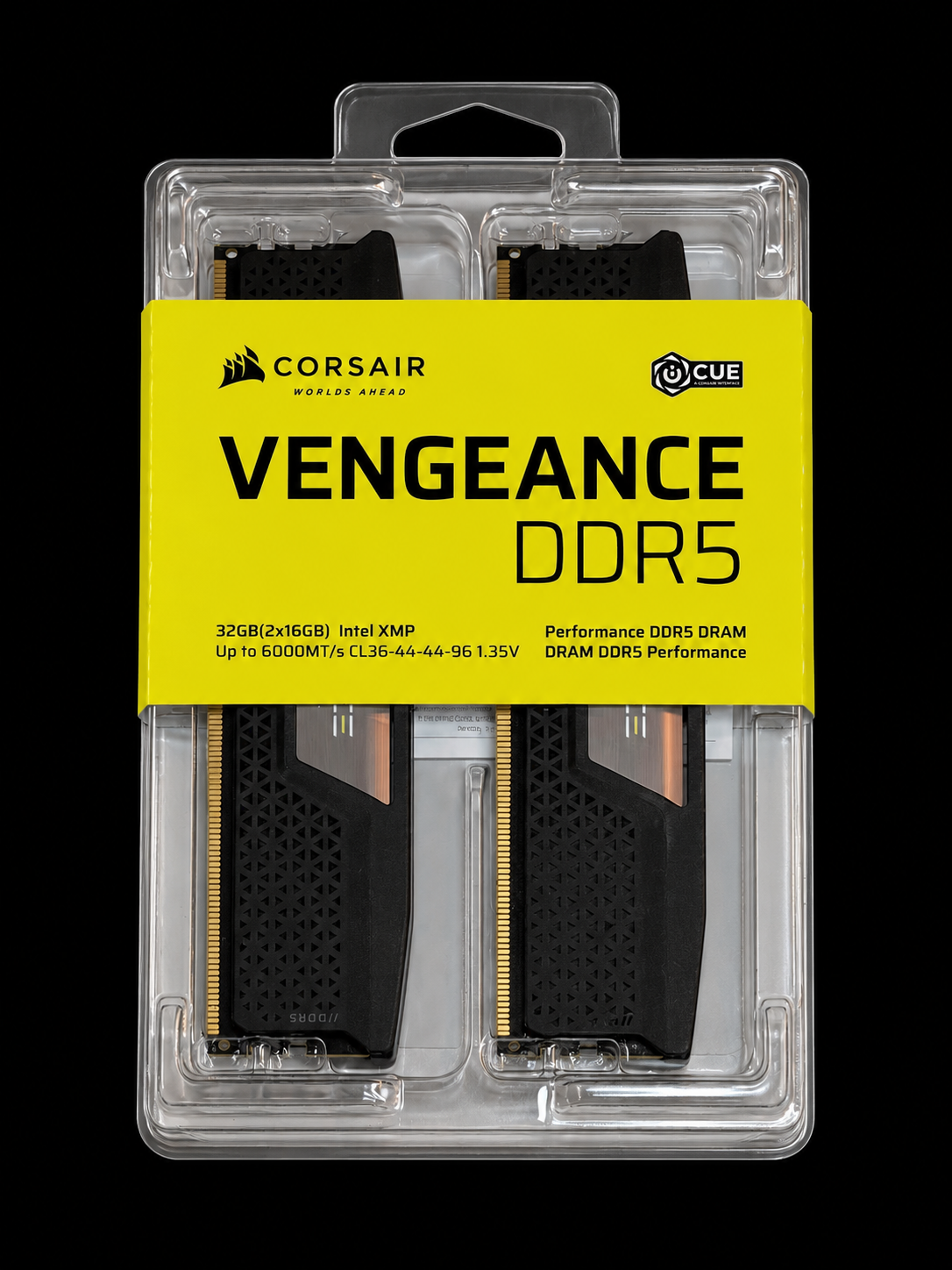 CORSAIR VENGEANCE DDR5 / 32GB (2x16GB) / 6000MHz / CL36 RAM CORSAIR VENGEANCE