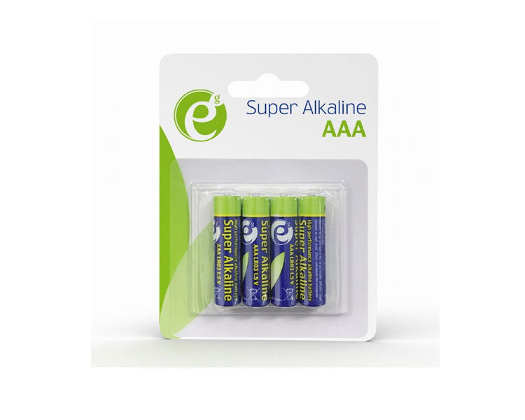 Gembird EG-BA-AAA4-01 Alkaline AAA batteries 4-pack