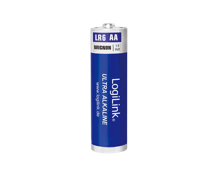 Logilink LR6F8 Battery, Ultra Power Alkaline AA