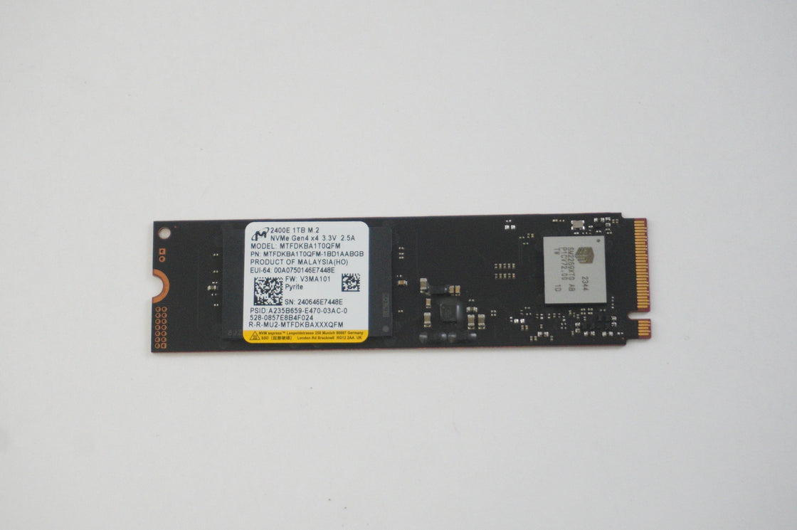 MICRON 2400E 1TB NVMe M.2 SSD micron