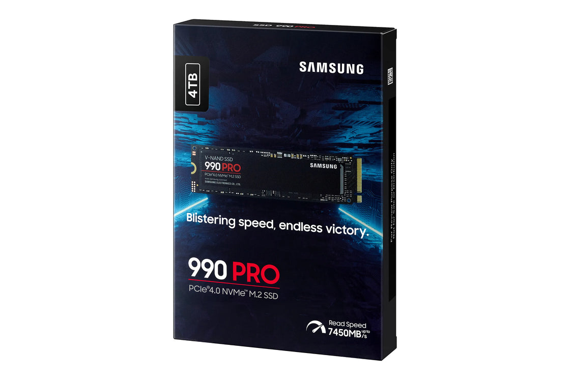 SSD Samsung 990 PRO 4TB M.2 7450 MB/s read and 6900 MB/s write speed TECHSWAP