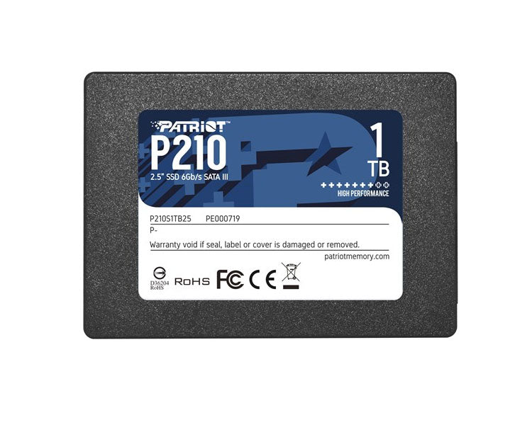 მყარი დისკი: Patriot P210 SSD 1TB SATA3 2.5 - P210S1TB25