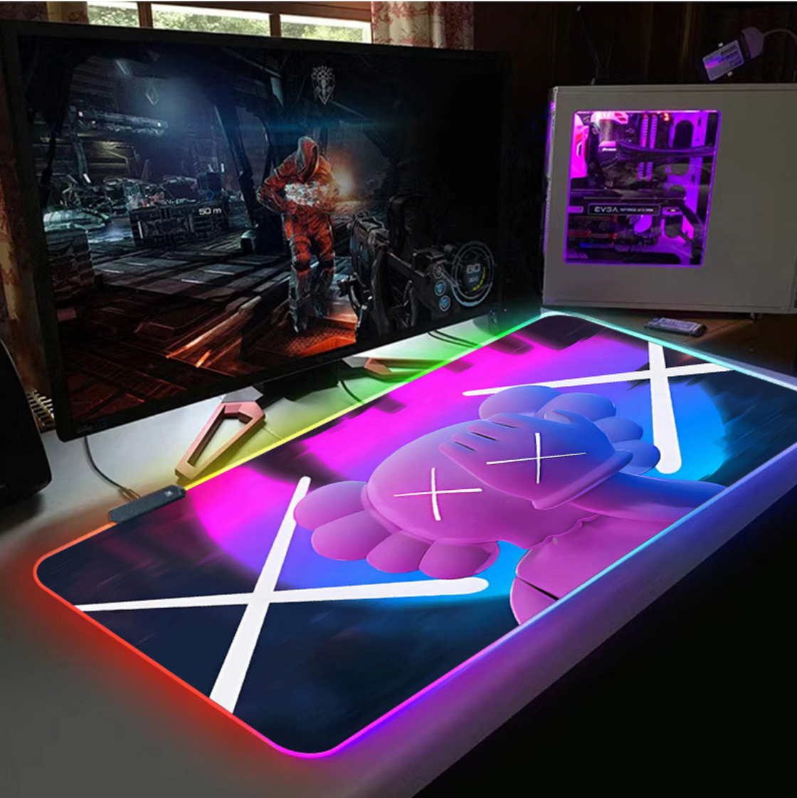 RGB Gaming Mousepad | 800x300x4