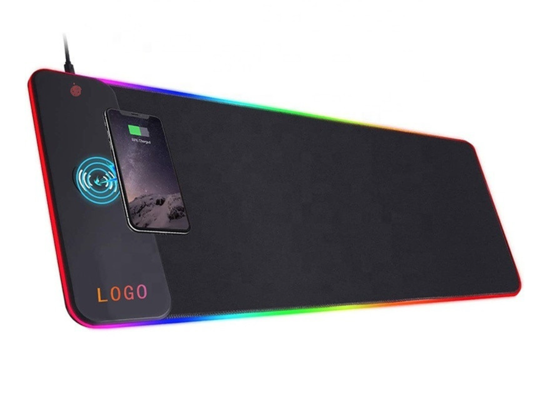 RGB Mousepad with Wireless charger | 800x300x4