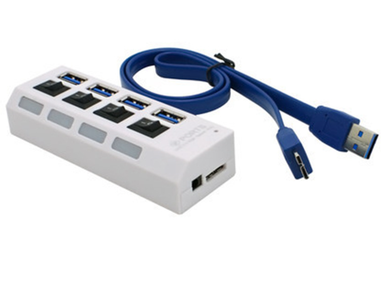 USB Hub with 4 USB 3.0 ports