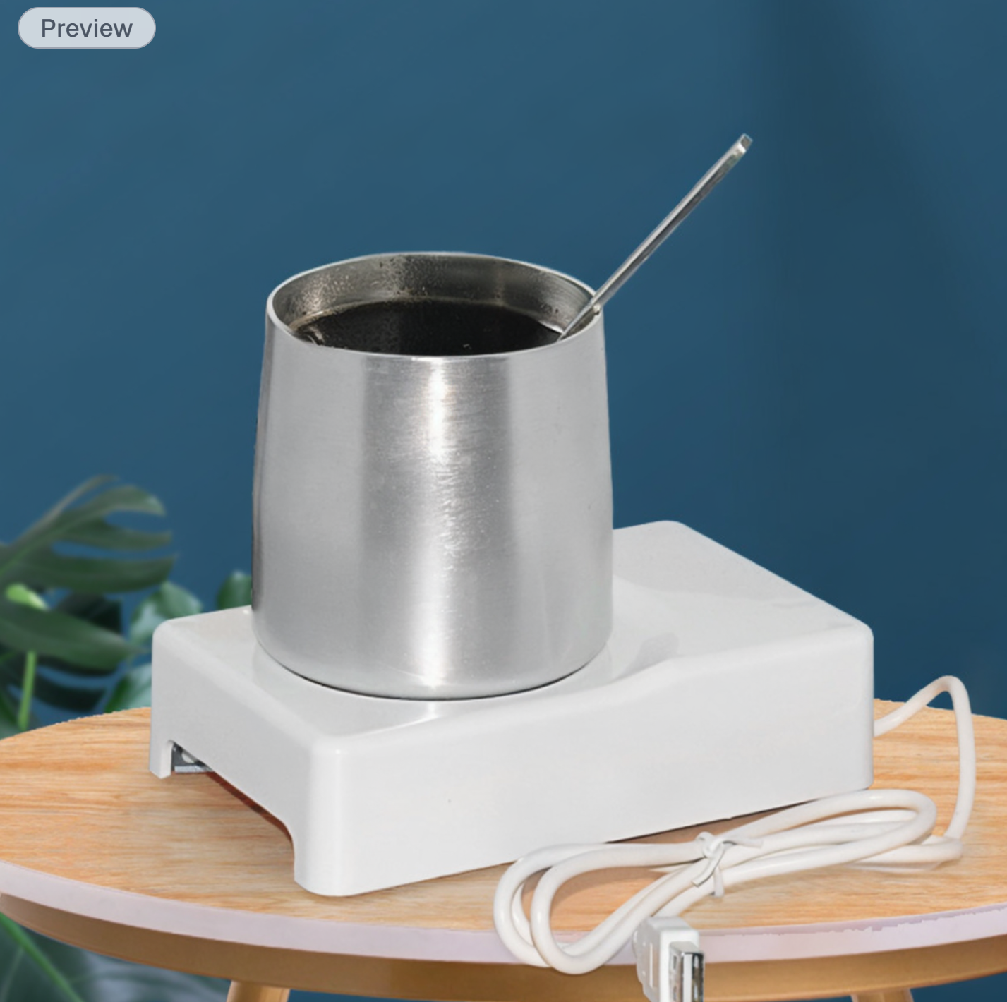 Mini USB freezer/boiler for cups and drinks