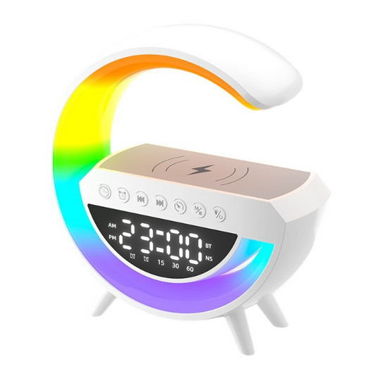 Multifunctional alarm + charger + speaker