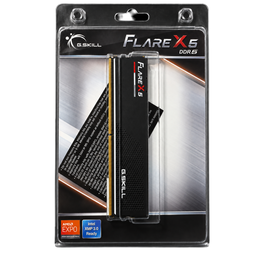 G.SKILL FLARE X5 DDR5 / 16GB / 6000MHz / CL36 RAM G.SKILL RIPJAWS