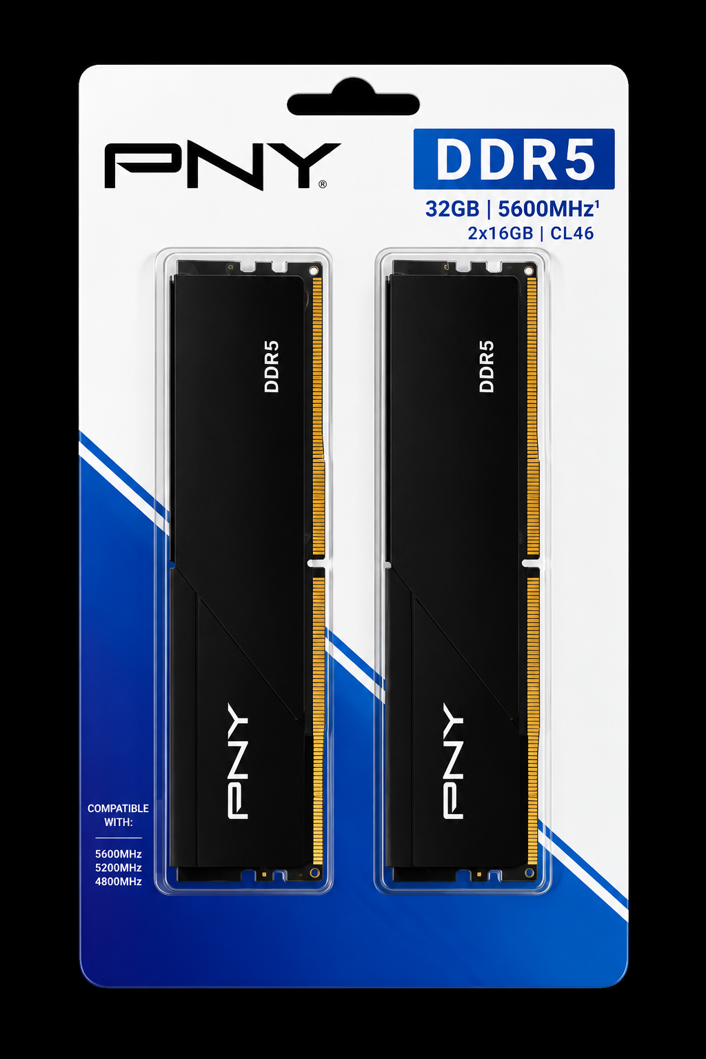 PNY DDR5 / 32GB (2x16GB) / 5600MHz / CL46 RAM PNY