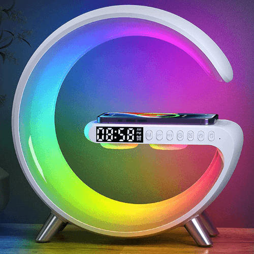 Multifunctional alarm + charger + speaker