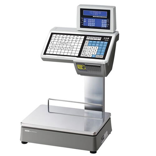 CAS CL5200 / CL-5500  Label Printing Scale TECHSWAP