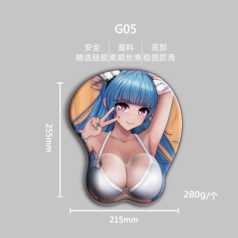 Buy Aula F3061 Keyboard, with USB Hub and get free Anime Girl Mousepad !