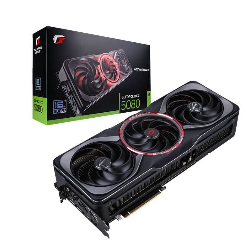Nvidia GeForce RTX 5080 - Colorful iGame Advanced OC GAMING VIDEOCARD (16 GB GDDR7) Colorful
