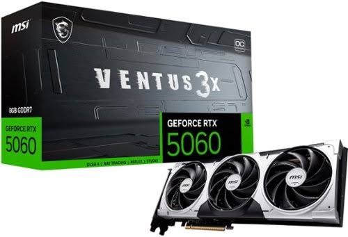 GeForce RTX 5060 8G VENTUS 3X OC TECHSWAP