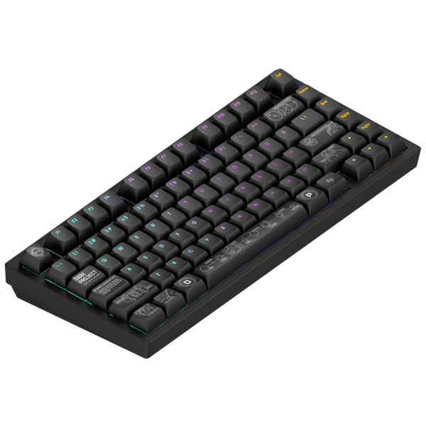 Dark Project ALU Terra Nova Black - Wireless Gaming Keyboard (ANSI) TECHSWAP