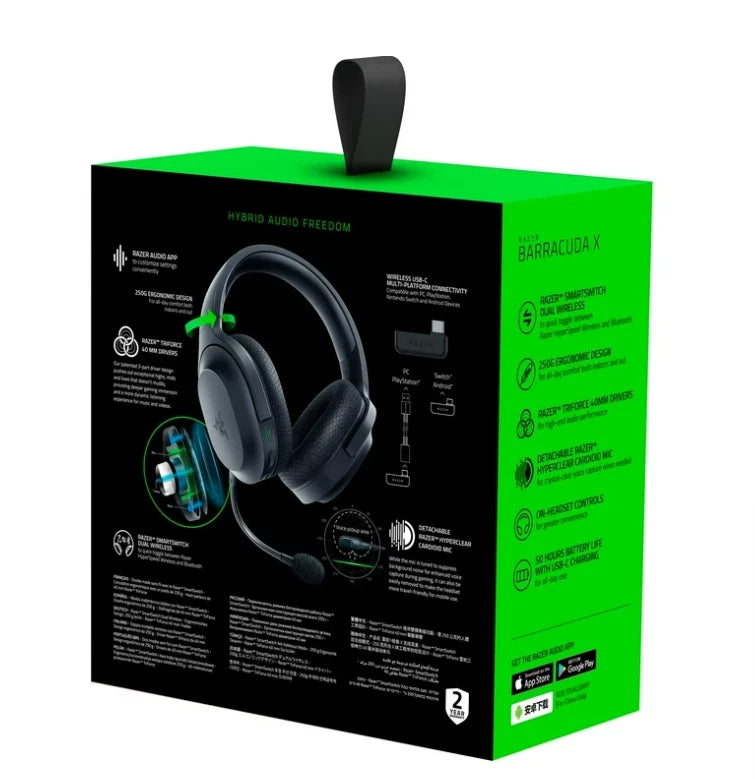 ყურსასმენი Razer Barracuda X - Wireless Multi-Platform Gaming