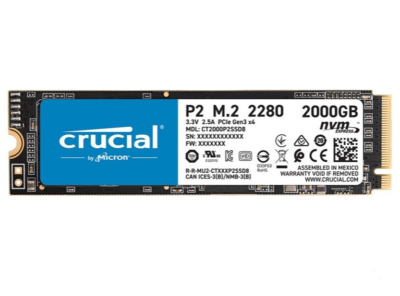 Crucial P2 M.2 2000GB 2TB M2 100% Crucial