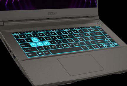 MSI Thin / i5-13420H / RTX 4050 / 16GB DDR5 / 15" 144Hz Gaming Laptop TECHSWAP