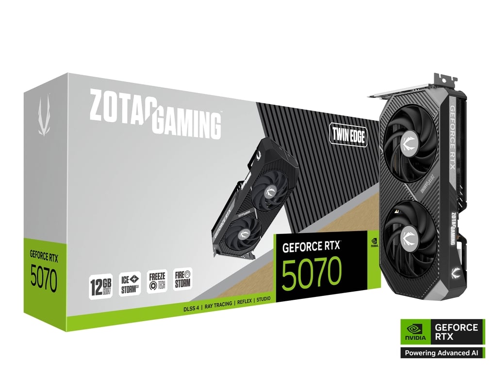 NVIDIA GeForce RTX 5070 - ZOTAC GAMING VIDEOCARD Zotac